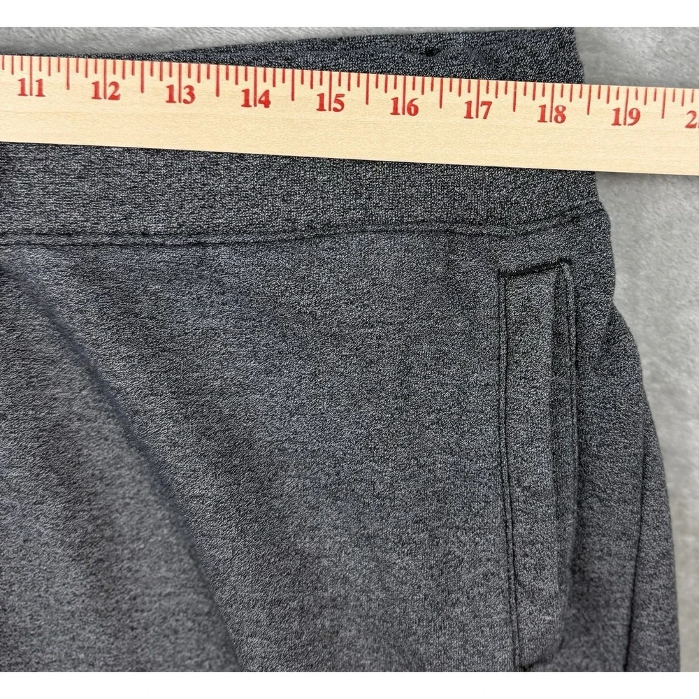 Nike Fleece Jogger Sweatpants Mens XL Gray Tapered Logo Athletic Pants